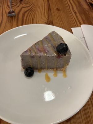 Blueberry cheesecake   at The Green House in Wilmington