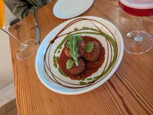 Fried arancini at The Green House in Wilmington