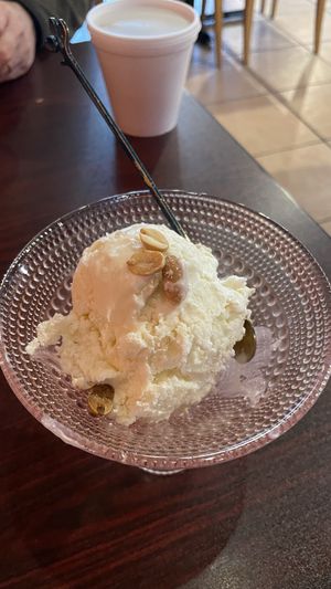 Coconut ice cream (homemade)   at Jaidee Thai in Altoona