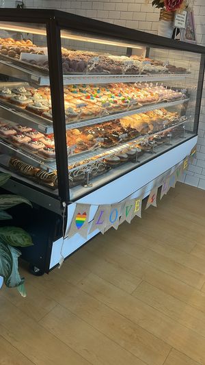 Inside at Valkyrie Doughnuts in St Petersburg