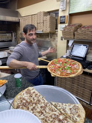   at Toto's Pizzeria in Philadelphia