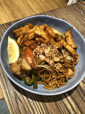Hokkien noodles with tofu   at Ba-Mi  in Mount Gambier