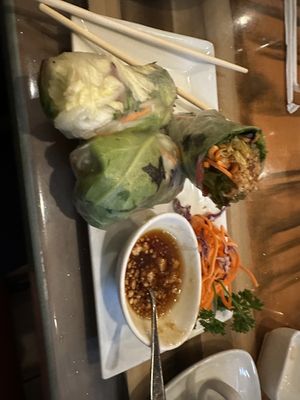 Fresh spring rolls   at Tida Thai Cuisine in Virginia Beach
