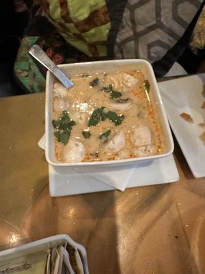 Tom kha no protein   at Tida Thai Cuisine in Virginia Beach