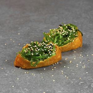 Vegan sushi at C-Weed Restaurant in Vaerloese