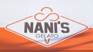 Logo at Nani's Gelato in Toronto