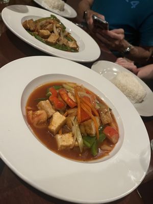 Sweet and sour tofu   at At Siam in Orlando