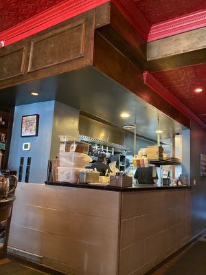 Interior- kitchen  at Tartine Bistro in Rocky River