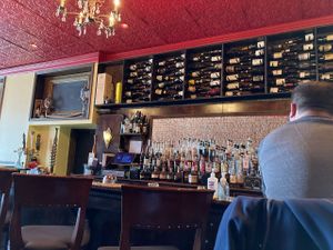 Interior- bar at Tartine Bistro in Rocky River