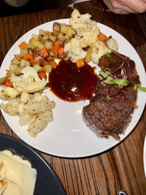 Plant Based Steak  at Tartine Bistro in Rocky River