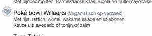 Ook als vegan optie mogelijk  at Willaerts  in Papendrecht