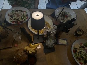 Falafel salad 2x  at La Famiglia in Zadar