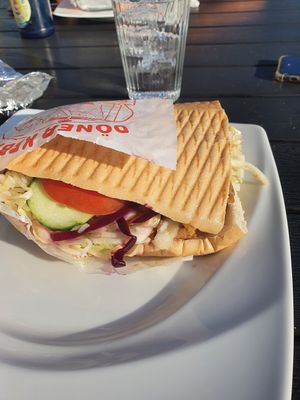 Der Vegane Döner at Ostsee Snack in Flensburg