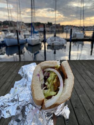 Vöner am Hafen  at Ostsee Snack in Flensburg