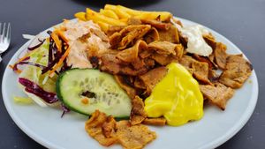 Veganer Dönerteller at Ostsee Snack in Flensburg