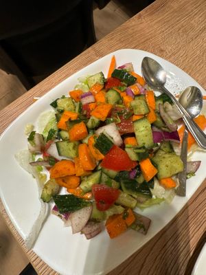 Salad at Namaste in Muenster