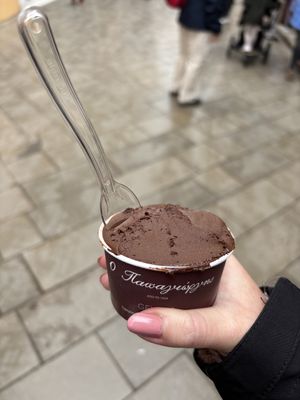Dark chocolate | May 2025  at Papagiorgis Patiserie-Gelateria in Corfu