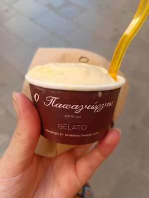  at Papagiorgis Patiserie-Gelateria in Corfu