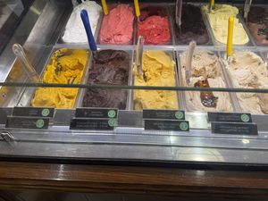   at Papagiorgis Patiserie-Gelateria in Corfu