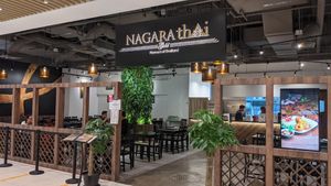 Stall front at Nagara Thai Gold in Central Singapore