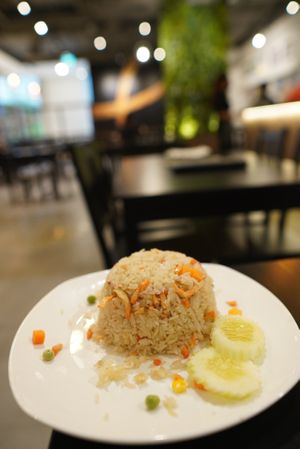 Oriental fried rice at Nagara Thai Gold in Central Singapore