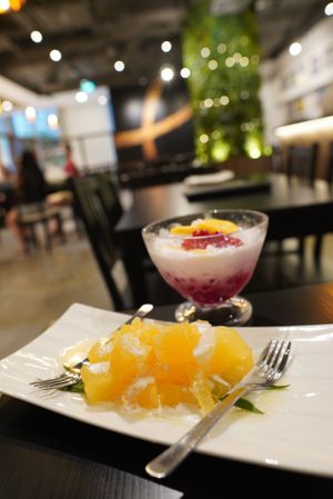 Tapioca With Coconut Milk at Nagara Thai Gold in Central Singapore