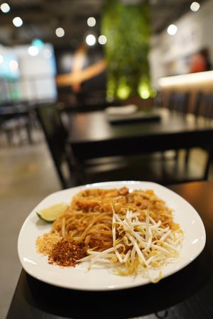 Thai Style Fried Kway Teow Phad Thai  at Nagara Thai Gold in Central Singapore