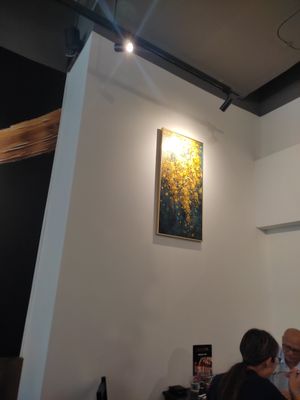 Paintings at Nagara Thai Gold in Central Singapore