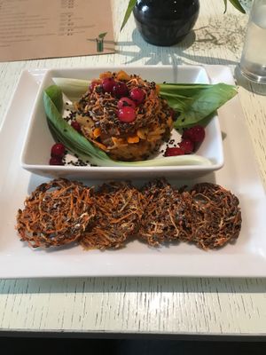 kimchi snack at Botanique in Vilnius