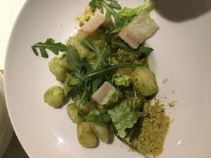 Gnocchi at Botanique in Vilnius