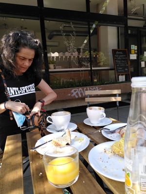 Ya nos vamos at Massolit Books & Café in Krakow