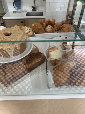 vegan pastries   at Massolit Books & Café in Krakow