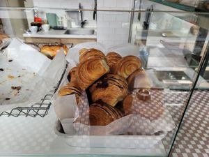 Mostly vegan at Massolit Books & Café in Krakow