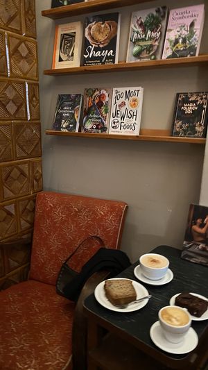   at Massolit Books & Café in Krakow
