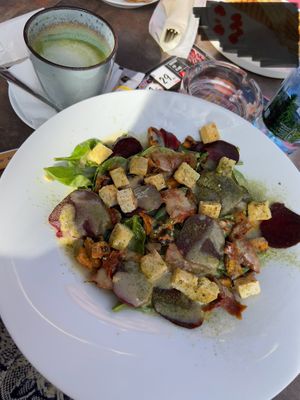   at La Birou Bistro in Brasov