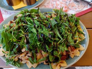 Pasta salad at Schiffwirtschaft in Fuessen