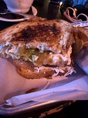 Grilled cheesee  at All Souls Lounge in Salem