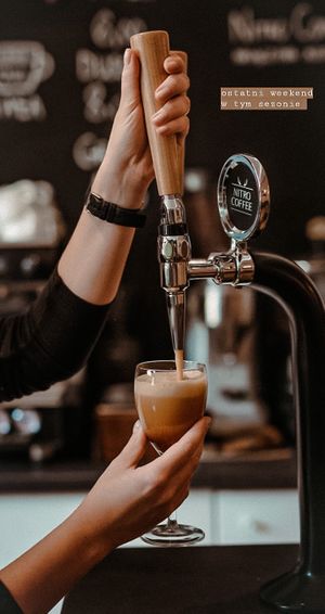 nitro coldbrew at Harper  in Jelenia Gora