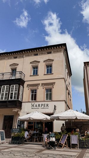 outside at Harper  in Jelenia Gora