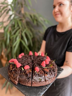 chocolate and chili vegancake at Harper  in Jelenia Gora