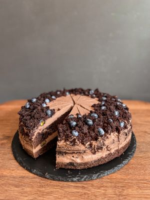 chocolate vegancake at Harper  in Jelenia Gora