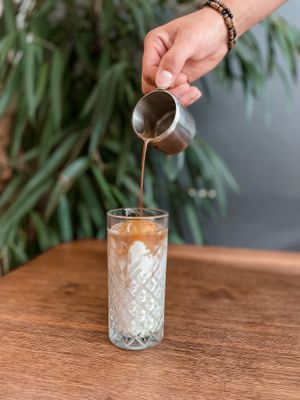 ice coffee at Harper  in Jelenia Gora