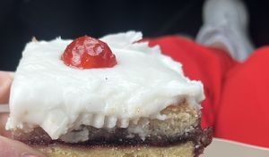 Waited years for a cherry Bakewell!!   at All Natural Bakes in Preston