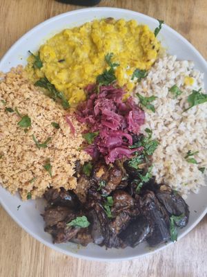 Bowl at Copper + Cloves @ Organic World in Bangalore