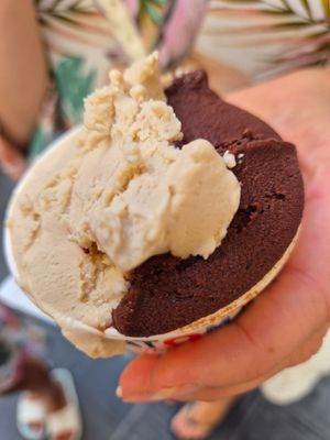  at Gelatomania in Taormina