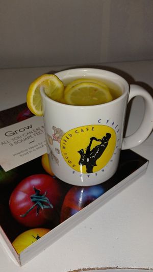 Lemon tea. 🍋 at Soul Wired Cafe in Jackson