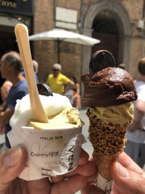   at Gelateria il Masgalano in Siena