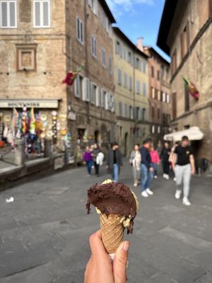   at Gelateria il Masgalano in Siena