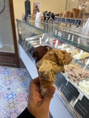   at Gelateria il Masgalano in Siena
