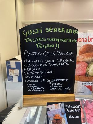   at Gelateria il Masgalano in Siena